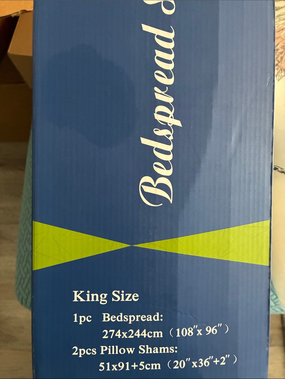 Bedsprеad King Size Blue Set